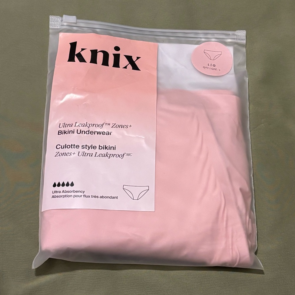 NIB Knix Ultra Leakproof Zones+ Bikini Underwear - Picture 2 of 16